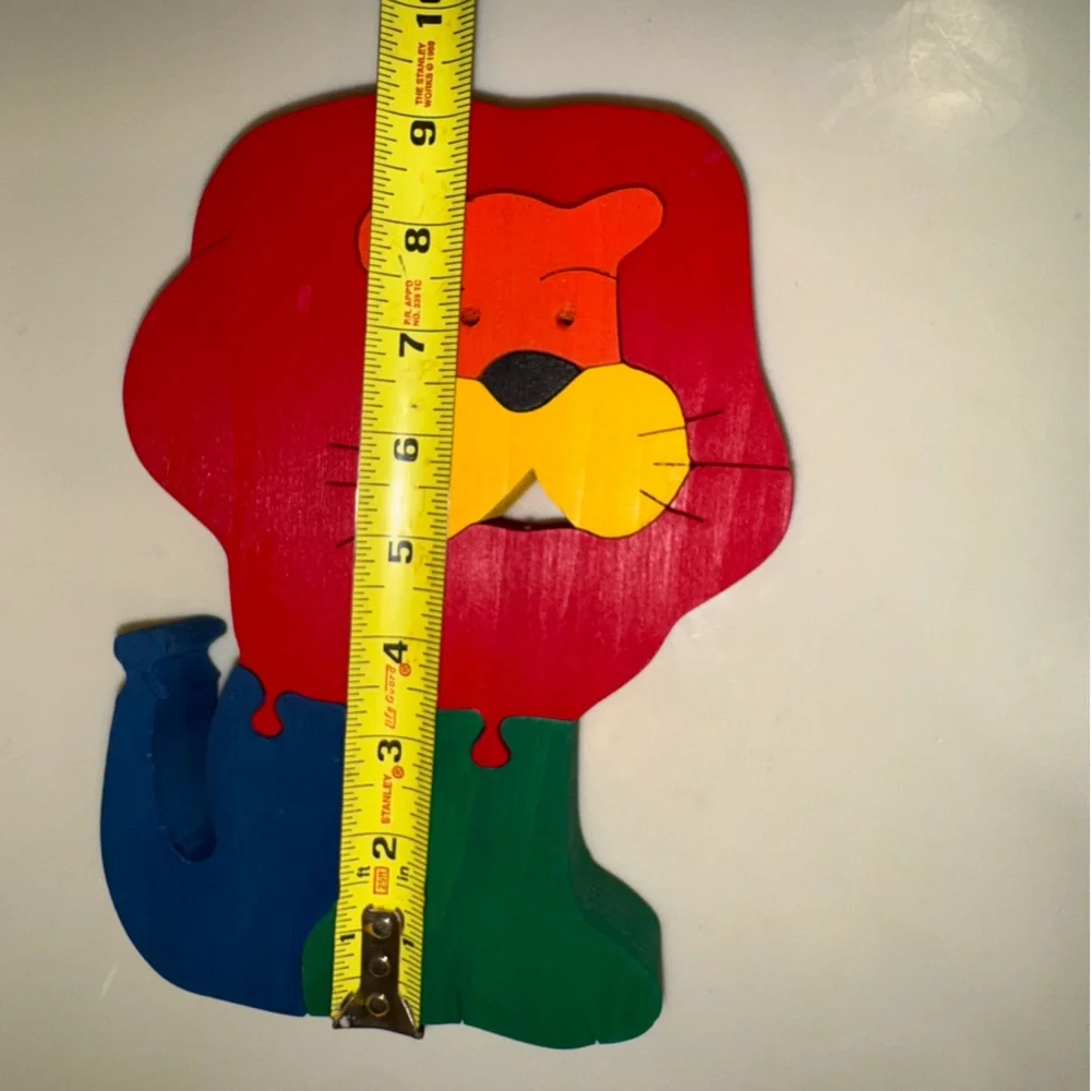 Two Handmade Wooden Puzzles